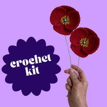 Load image into Gallery viewer, Poppy Crochet Craft Kit-Crafting Patterns-EKA