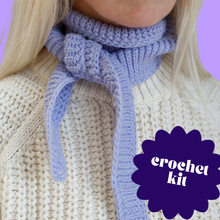 Load image into Gallery viewer, Make Your Own Danish Necktie Scarf - Crochet Kit-Crafting Patterns & Molds-EKA