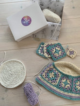 Load image into Gallery viewer, Make Your Own Granny Square Bucket Hat Kit-Patterns-EKA