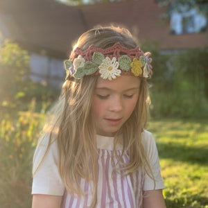 Summer Solstice Flower Crown Crochet Pattern-Crafting Patterns & Molds-EKA