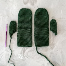 Load image into Gallery viewer, Pattern Bundle - Single Tiered Crown and Mittens on a String Pattern-Crafting Patterns-EKA