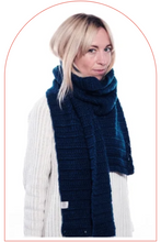 Load image into Gallery viewer, Make Your Own Chunky Long Scarf - Crochet Pattern Digital Download-Crafting Patterns & Molds-EKA