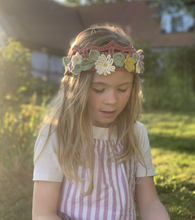 Load image into Gallery viewer, DIY Craft Kit - Summer Solstice Flower Crocheted Crown-Crafting Patterns-EKA