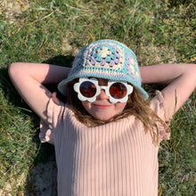 Load image into Gallery viewer, Granny Square Summer Bucket Hat PDF Pattern Download-Crafting Patterns & Molds-EKA
