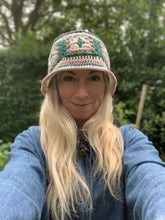 Load image into Gallery viewer, Granny Square Summer Bucket Hat PDF Pattern Download-Crafting Patterns & Molds-EKA
