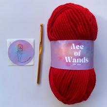 Load image into Gallery viewer, Crochet Kit - Make Your Own Mittens On A String-Crafting Patterns,-EKA