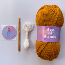 Load image into Gallery viewer, Make Your Own Heart Mittens On A String - Crochet Kit-Crafting Patterns-EKA