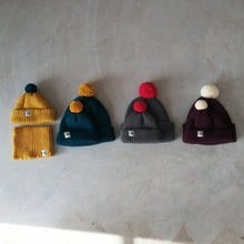 Load image into Gallery viewer, Mummy And Me Bobble Hat Set-Hats-EKA

