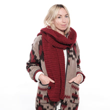 Load image into Gallery viewer, Make Your Own Chunky Long Scarf - Crochet Pattern Digital Download-Crafting Patterns & Molds-EKA