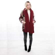 Load image into Gallery viewer, Chunky Infinity Scarf With Buttons-Scarves-EKA