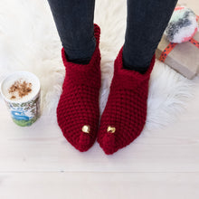 Load image into Gallery viewer, Elf Slipper Socks -Adult-Slipper Socks-EKA