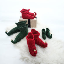 Load image into Gallery viewer, Elf Slipper Socks -Adult-Slipper Socks-EKA
