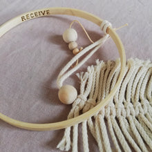 Load image into Gallery viewer, Macrame Feather Dreamcatcher-Wall Hangings-EKA