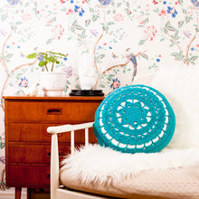 Load image into Gallery viewer, Organic Cotton Crocheted Cushion-Cushions-EKA