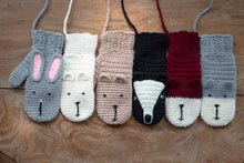Load image into Gallery viewer, Animal Mittens - adult size-Mittens-EKA