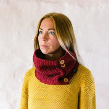 Load image into Gallery viewer, Organic Cotton Cowl Scarf-Scarves-EKA