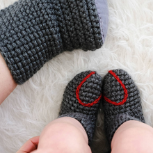 Load image into Gallery viewer, Heart Booties - baby and child-Baby Booties-EKA