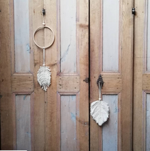Load image into Gallery viewer, Macrame Feather Dreamcatcher-Wall Hangings-EKA