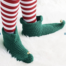 Load image into Gallery viewer, Elf Slipper Socks -Adult-Slipper Socks-EKA