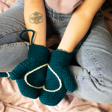 Load image into Gallery viewer, Hidden Heart Mittens - All Sizes-Mittens-EKA