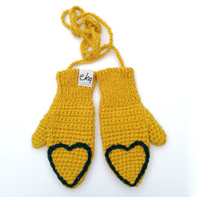 Load image into Gallery viewer, Adult Heart Tipped Mittens-Mittens-EKA