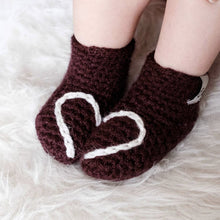 Load image into Gallery viewer, Heart Booties - baby and child-Baby Booties-EKA