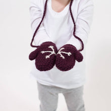 Load image into Gallery viewer, Snowflake Mittens - Adult, Child and Baby.-Mittens-EKA