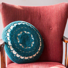 Load image into Gallery viewer, Organic Cotton Crocheted Cushion-Cushions-EKA