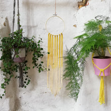 Load image into Gallery viewer, Dreamcatcher Talisman - Yellow Ombre-Wall Hangings-EKA