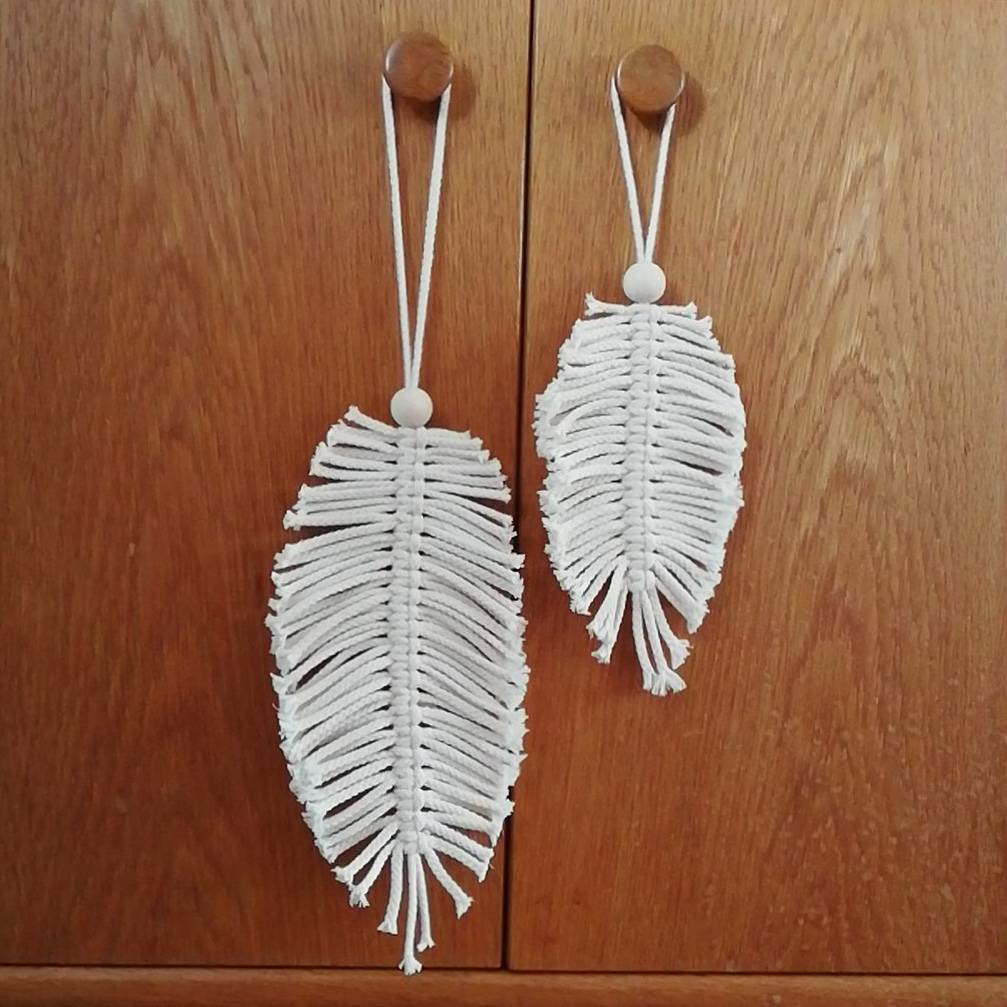 Set Of Macrame Leaves EKA - Main Image