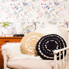 Load image into Gallery viewer, Organic Cotton Crocheted Cushion-Cushions-EKA