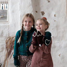 Load image into Gallery viewer, Heart Tipped Mittens For Baby And Child-Mittens-EKA