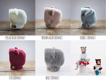 Load image into Gallery viewer, Animal Bonnet - baby and child-Bonnets-EKA