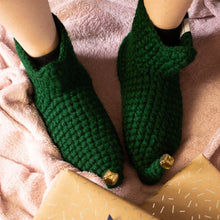 Load image into Gallery viewer, Elf Slipper Socks -Adult-Slipper Socks-EKA