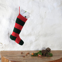 Load image into Gallery viewer, Chunky Striped Christmas Stocking-Hanging Toys-EKA
