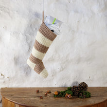 Load image into Gallery viewer, Chunky Striped Christmas Stocking-Hanging Toys-EKA
