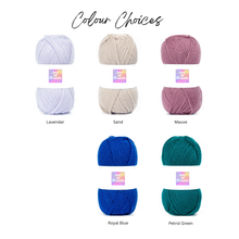 Load image into Gallery viewer, Make Your Own Danish Necktie Scarf - Crochet Kit-Crafting Patterns &amp; Molds-EKA
