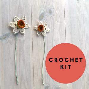 Daffodil Flower Crochet Kit-Interior Gifts-EKA