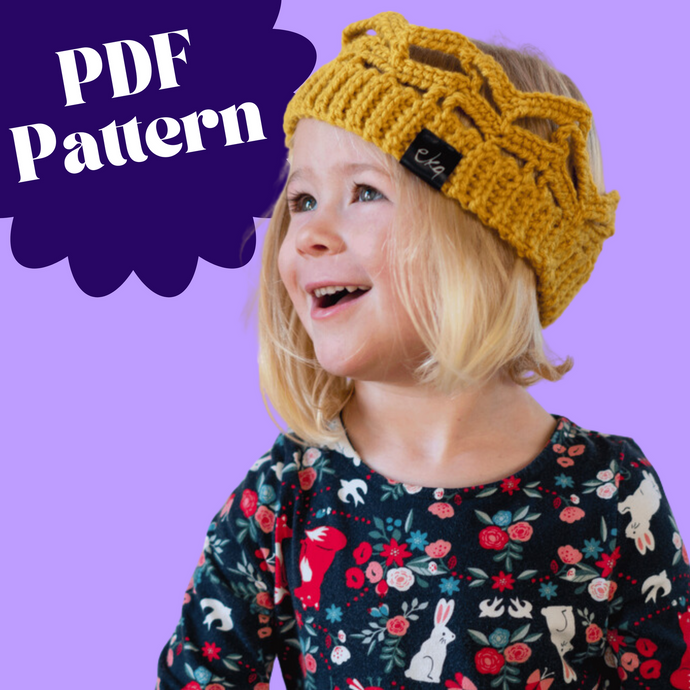 Pattern For EKA Crown-Crafting Patterns & Molds-EKA