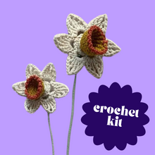 Load image into Gallery viewer, Daffodil Flower Crochet Kit-Interior Gifts-EKA
