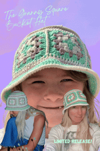 Load image into Gallery viewer, Make Your Own Granny Square Bucket Hat Kit-Crafting Kit-EKA
