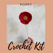 Load image into Gallery viewer, Poppy Crochet Craft Kit-Crafting Patterns-EKA
