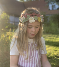 Load image into Gallery viewer, DIY Craft Kit - Summer Solstice Flower Crocheted Crown-Crafting Patterns-EKA
