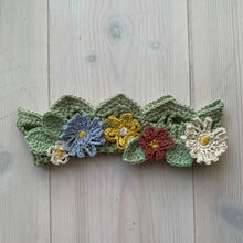 Load image into Gallery viewer, DIY Craft Kit - Summer Solstice Flower Crocheted Crown-Crafting Patterns-EKA
