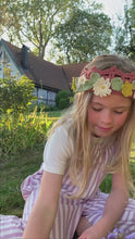 Load and play video in Gallery viewer, Summer Solstice Flower Crown Crochet Pattern
