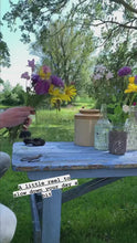 Load and play video in Gallery viewer, Organic Cotton Lace Covered Jar, Vase and Lantern
