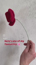 Load and play video in Gallery viewer, Poppy Crochet Pattern
