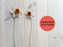 Load image into Gallery viewer, Daffodil Crochet Pattern Digital Download-EKA
