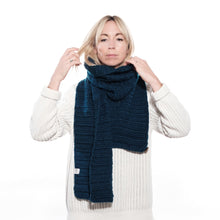 Load image into Gallery viewer, Chunky Infinity Scarf With Buttons-Scarves-EKA
