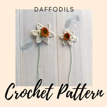 Load image into Gallery viewer, Daffodil Crochet Pattern Digital Download-EKA
